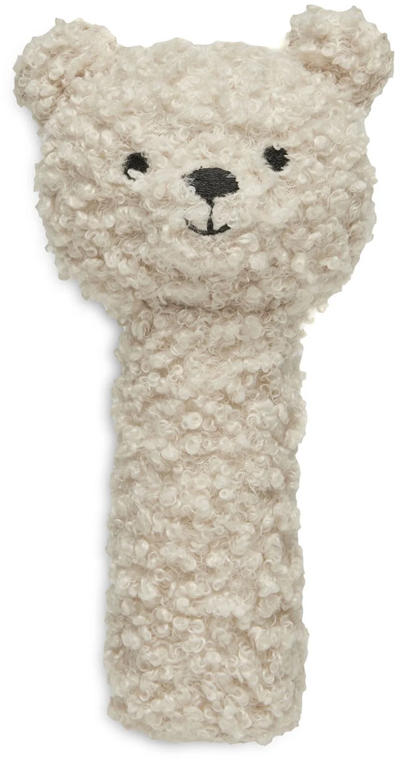 Rammelaar Teddy Bear Naturel van Jollein in Teddy Bear Naturel – productfoto