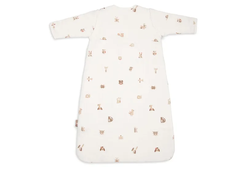 Slaapzak Baby Met Afristbare Mouw 110cm van Jollein in Animal Friends – productfoto 2 van 4
