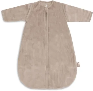 Slaapzak Baby met Afritsbare Mouw Rond 60cm - Milky Coffee fra Jollein i Velvet Milky Coffee – produktbillede 1 af 4