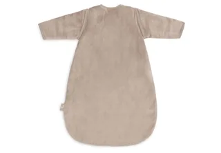 Slaapzak Baby met Afritsbare Mouw Rond 60cm - Milky Coffee fra Jollein i Velvet Milky Coffee – produktbillede 2 af 4