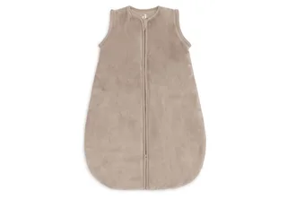 Slaapzak Baby met Afritsbare Mouw Rond 60cm - Milky Coffee fra Jollein i Velvet Milky Coffee – produktbillede 3 af 4