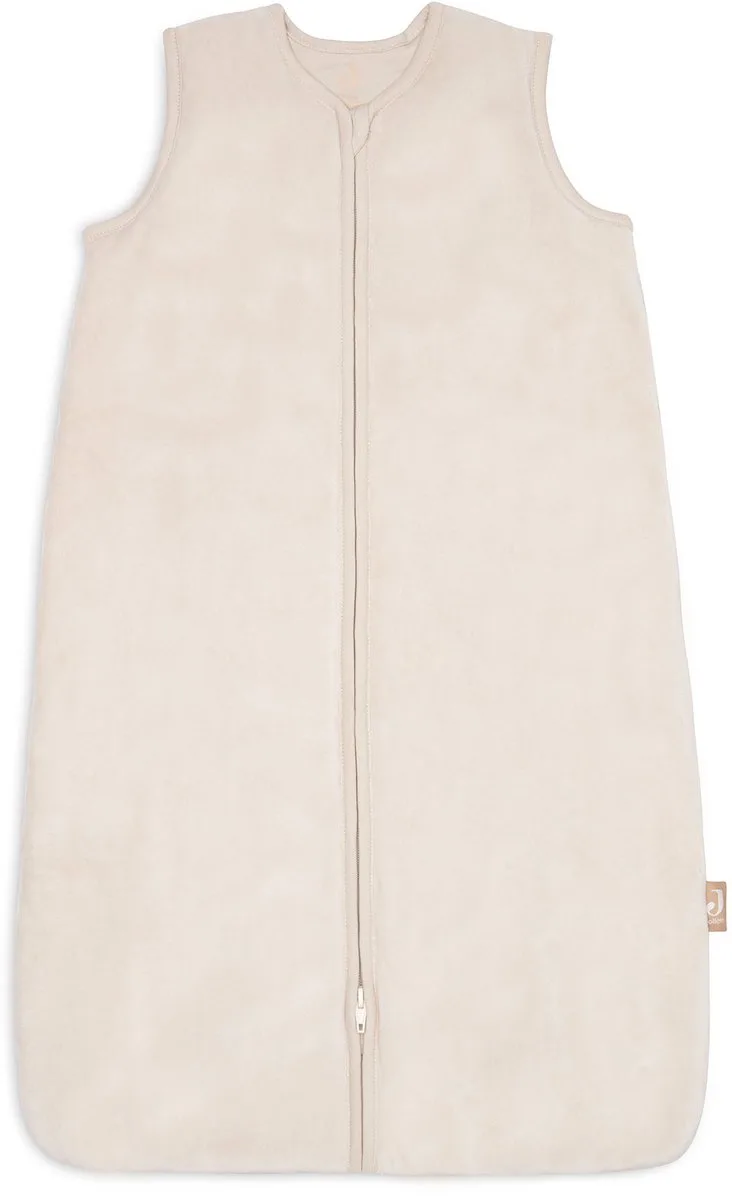 Slaapzak Baby Mouwloos 110cm - Velvet - Oatmeal fra Jollein i Velvet Oatmeal – produktbillede