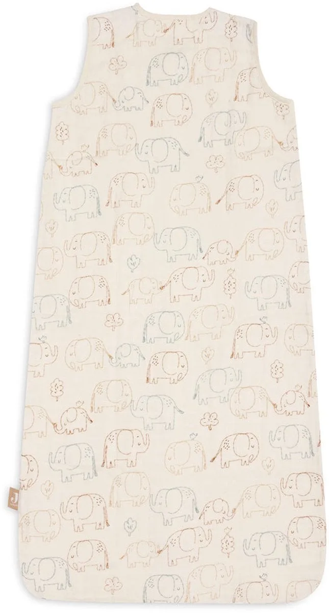 Slaapzak Baby Mouwloos 70cm - Hydrofiel från Jollein i Elephant Tales – produktbild 2 av 3