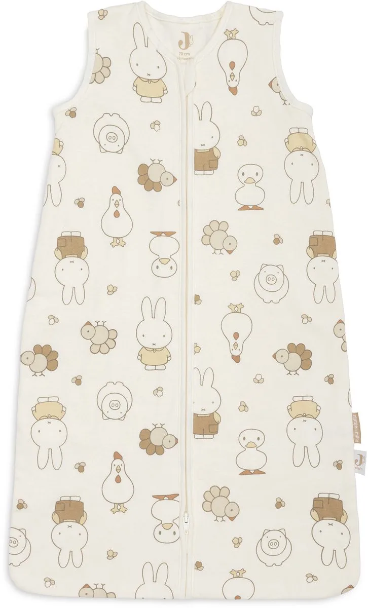 Slaapzak Baby Mouwloos 70cm - Jersey de Jollein en Miffy Family Farm – photo produit