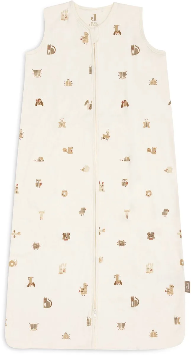 Slaapzak Baby Mouwloos 90cm - Jersey by Jollein in Animal Friends – product photo