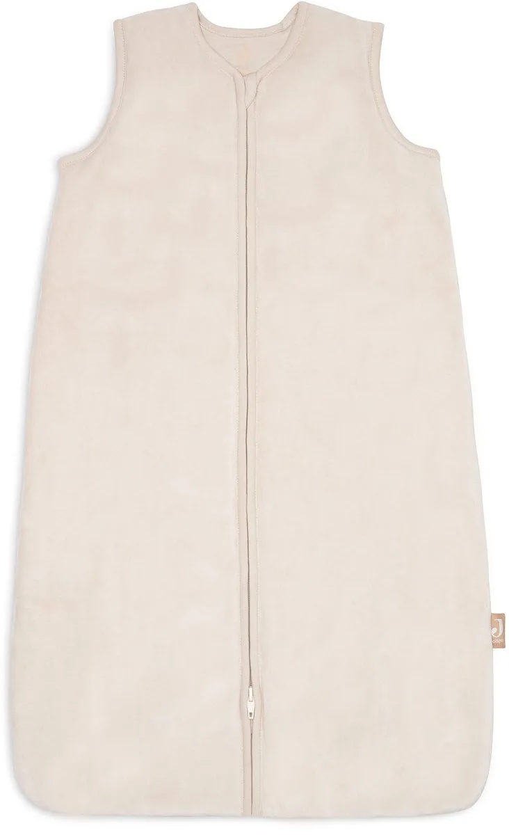 Slaapzak Baby Mouwloos 90cm - Velvet - Oatmeal by Jollein in Velvet Oatmeal – product photo