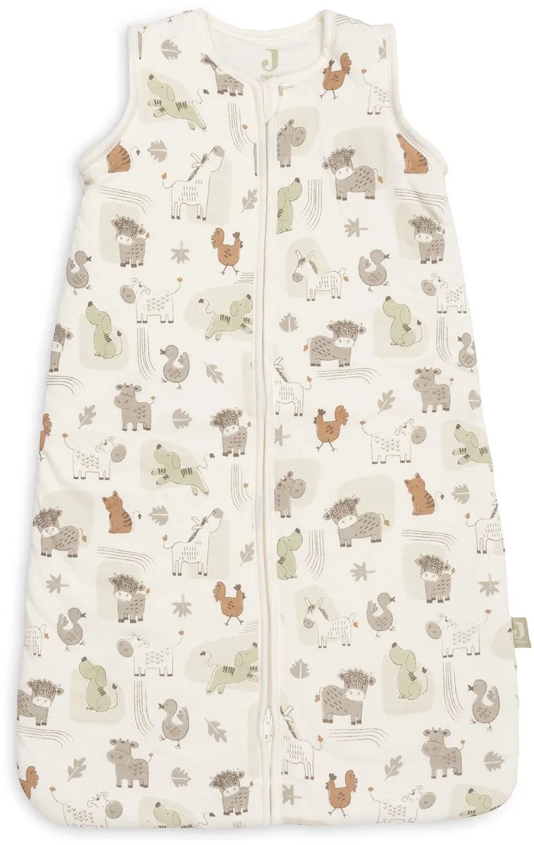 Slaapzak met afritsbare mouw 110cm Barn Buddies van Jollein in Meerkleurig – productfoto 2 van 4