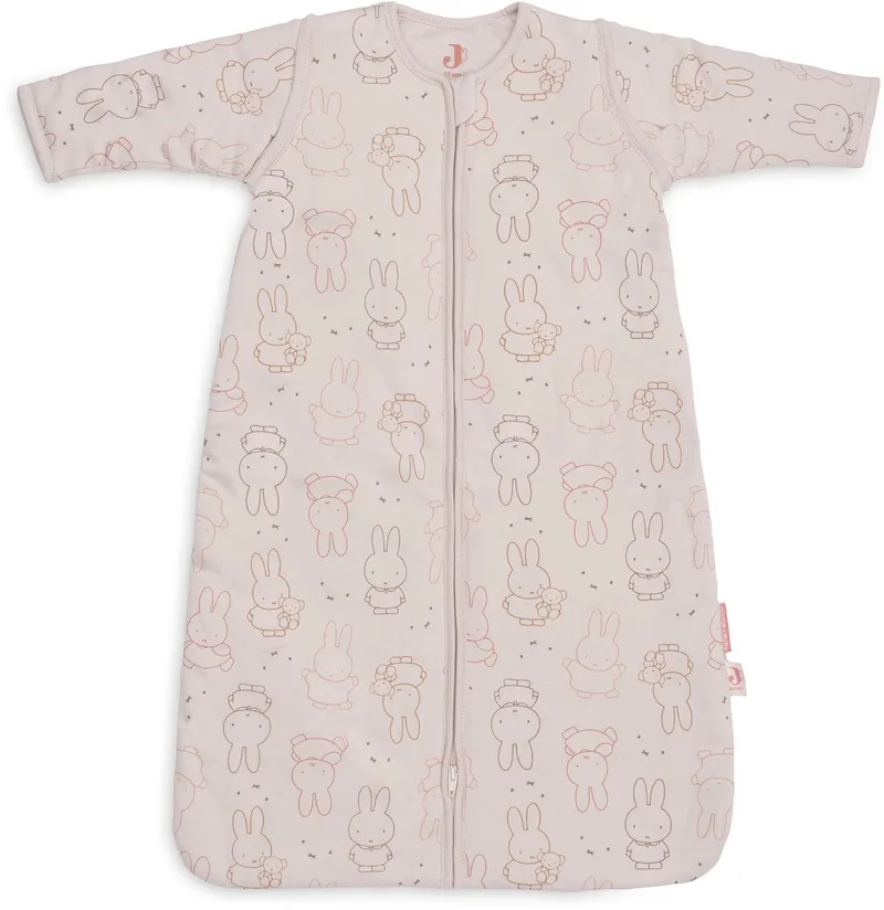 Slaapzak met afritsbare mouw 70cm Miffy Moments by Jollein in Silk Rose – product photo