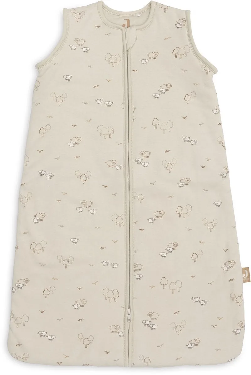 Slaapzak met afritsbare mouw 70cm Woolly de Jollein en Multicolore – photo produit 2 sur 4