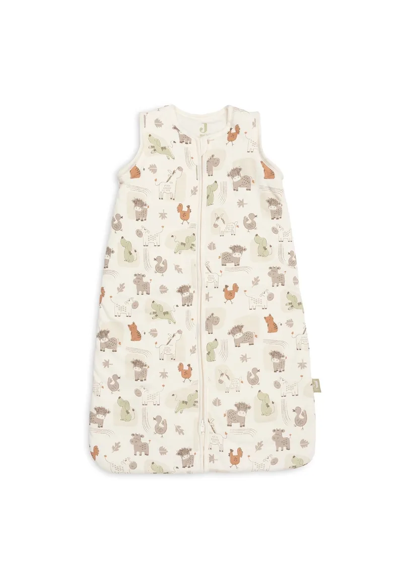 Slaapzak met afritsbare mouw 90cm Barn Buddies de Jollein en Multicolore – photo produit 3 sur 4