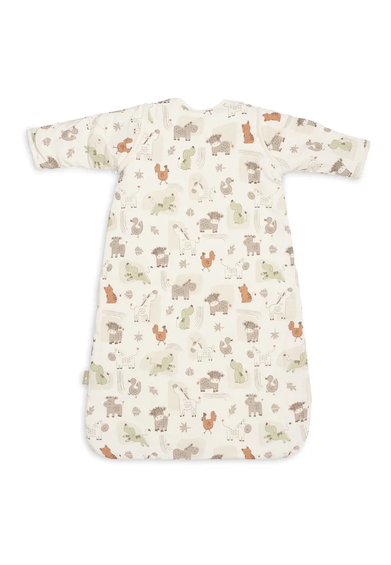 Slaapzak met afritsbare mouw 90cm Barn Buddies de Jollein en Multicolore – photo produit 2 sur 4