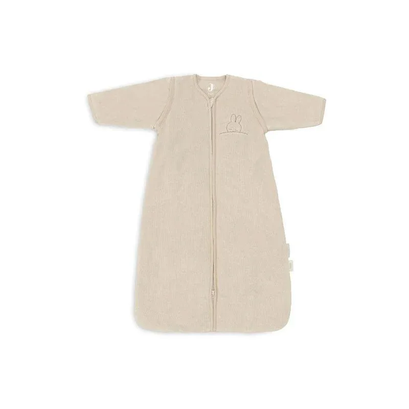 slaapzak met afritsbare mouw Nijntje - Sleepy Miffy Terry Nougat-70 cm fra Jollein – produktbillede