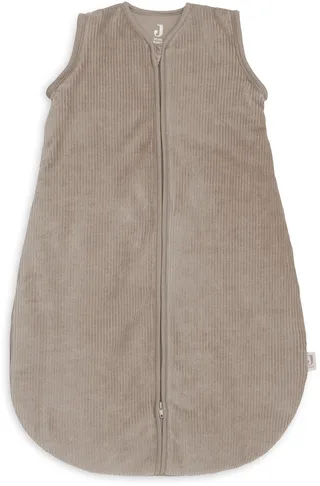Slaapzak met afritsbare mouw Rond 110cm Rib de Jollein en Milky Coffee – photo produit 2 sur 4