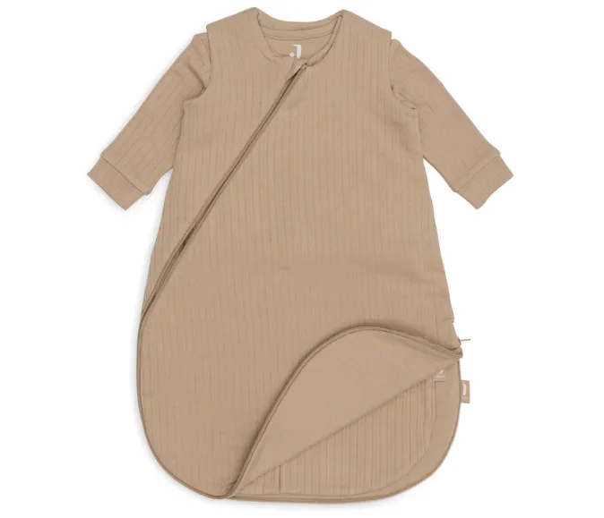 Slaapzak Newborn 4-Seizoenen 60cm Ajour de Jollein en Biscuit – photo produit 2 sur 3