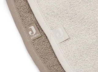 Slab Badstof Sand/Milky Coffee (2pack) fra Jollein i Flerfarvet – produktbillede 4 af 4
