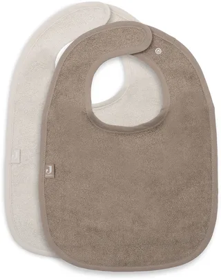 Slab Badstof Sand/Milky Coffee (2pack) fra Jollein i Flerfarvet – produktbillede 1 af 4