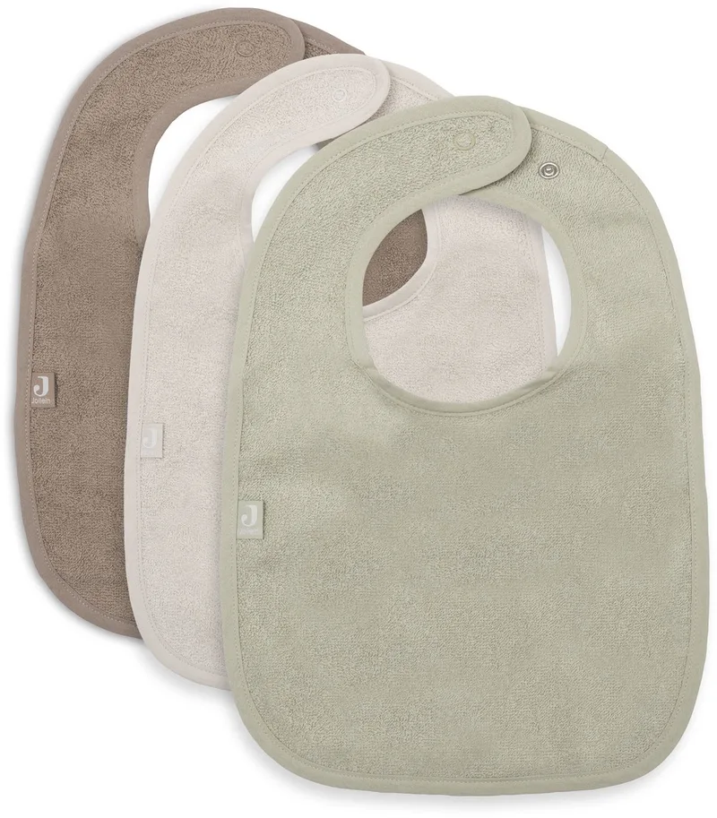Slab Badstof Sand/Soft Matcha/Milky Coffee (3pack) by Jollein in Multicolour – product photo