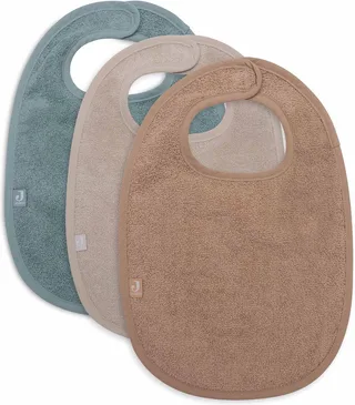 Slab Badstof Sea Green/Nougat/Biscuit (3pack) by Jollein in Sea Green, Biscuit, Nougat – product photo 1 of 2