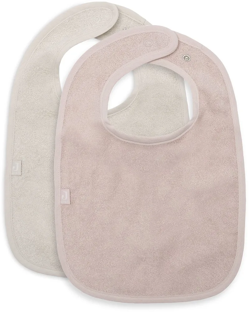 Slab Badstof Silk Rose/Sand (2pack) de Jollein en Multicolore – photo produit