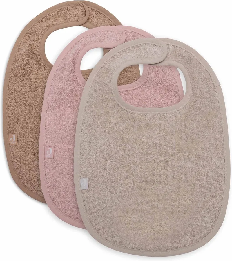 Slab Badstof Wild Rose/Nougat/Biscuit (3pack) de Jollein en Wild Rose, Biscuit, Nougat – photo produit 1 sur 2