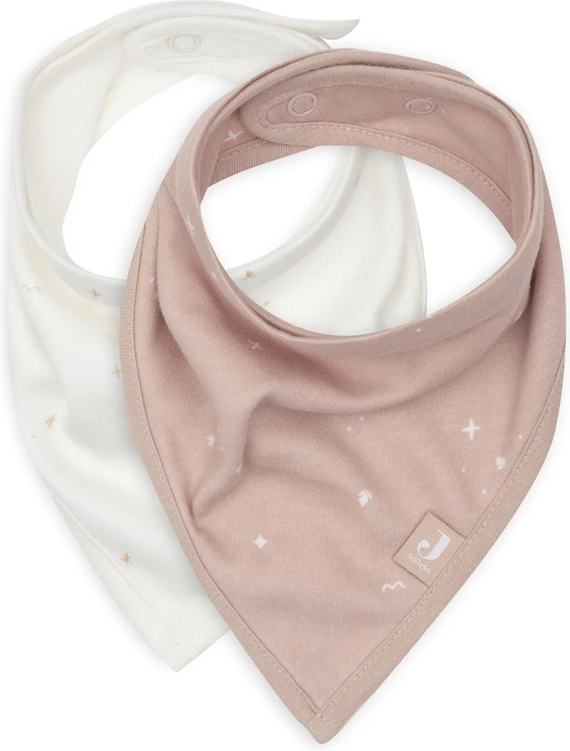Slab Bandana (2pack) de Jollein en Twinkling Wild Rose – photo produit