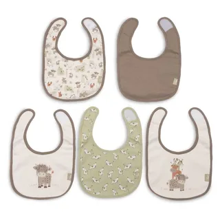 Slab Jersey Waterproof Barn Buddies (5pack) från Jollein i Flerfärgad – produktbild 2 av 4