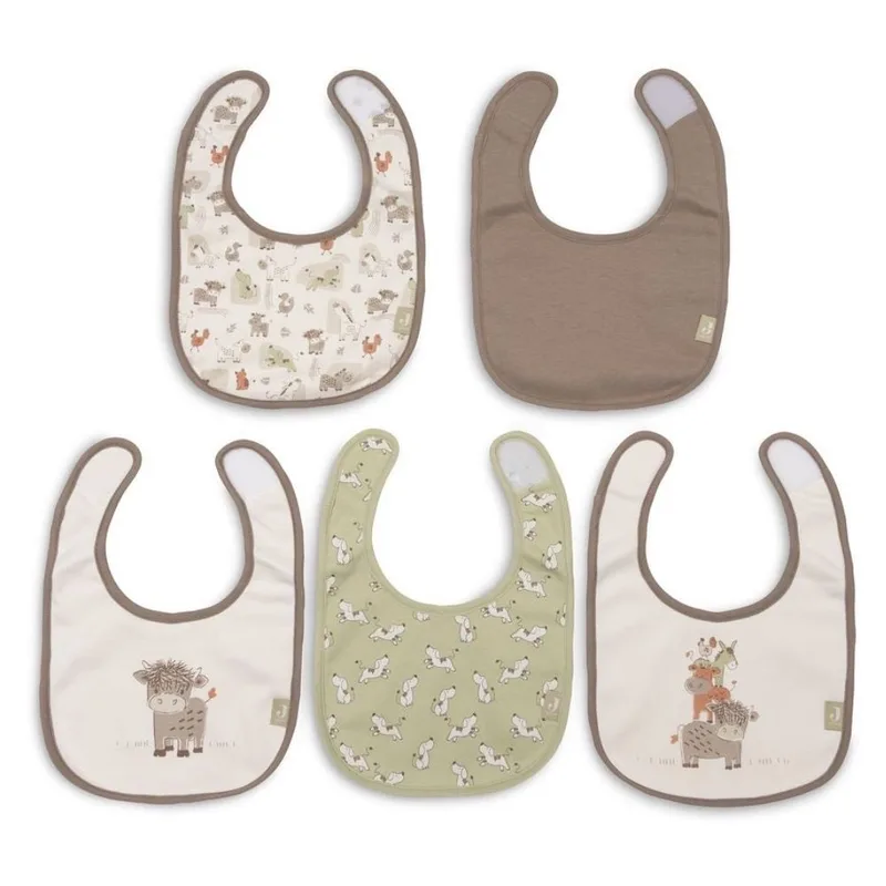 Slab Jersey Waterproof Barn Buddies (5pack) från Jollein i Flerfärgad – produktbild 2 av 4