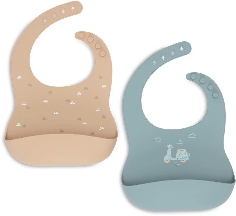 Slab Siliconen 2-pack de Jollein en On the Go – photo produit