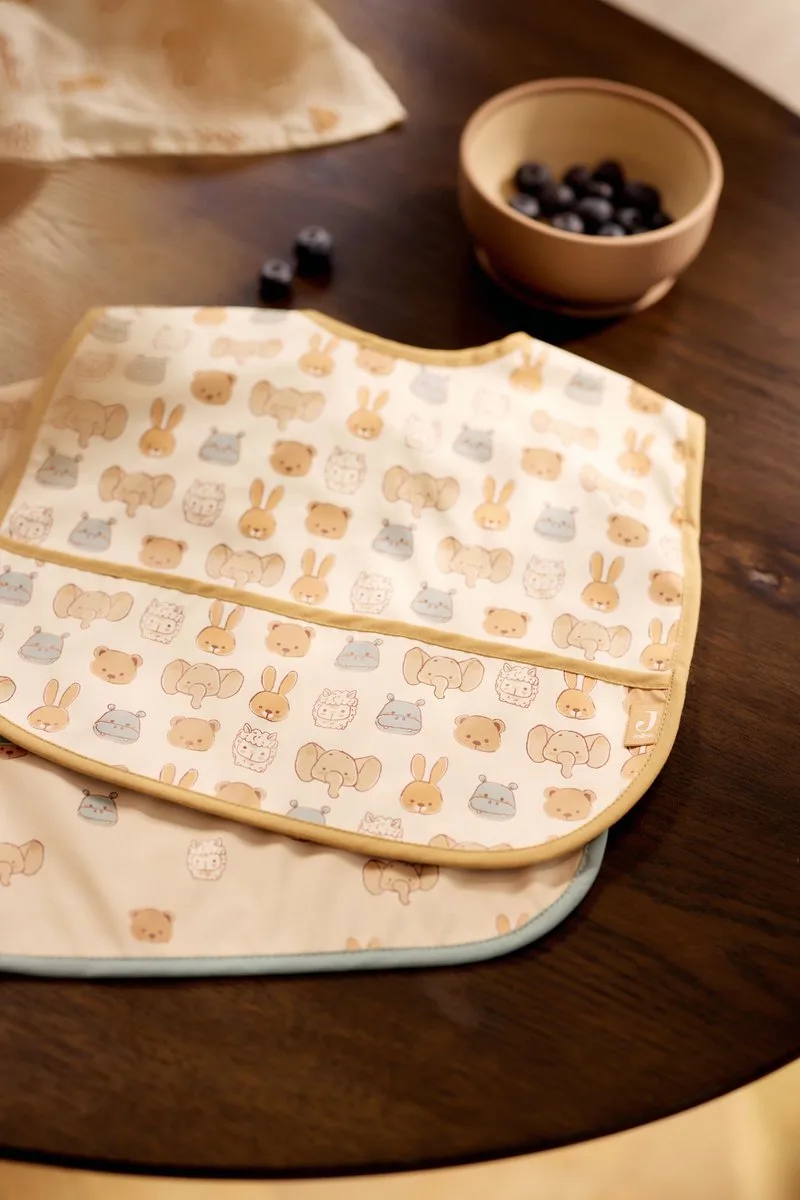 Slab Waterproof Jollies (2pack) van Jollein in Meerkleurig – productfoto