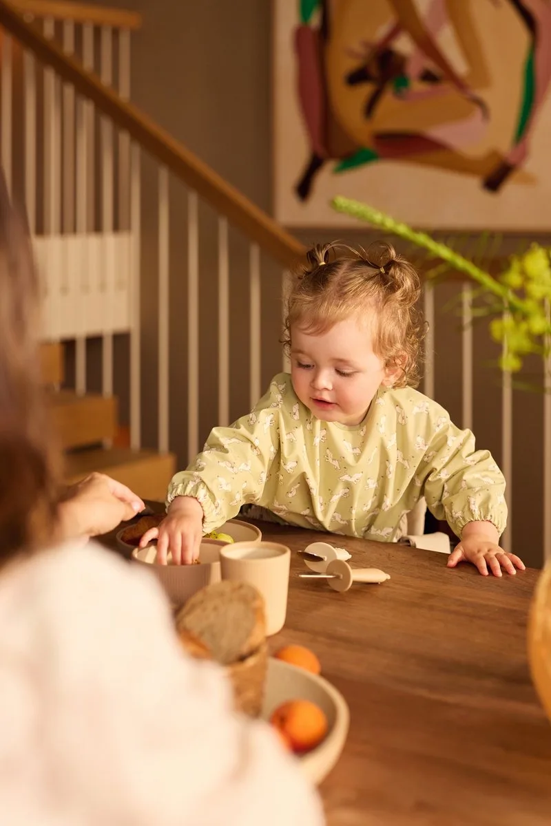 Slab Waterproof met Mouw Barn Buddies van Jollein in Meerkleurig – productfoto