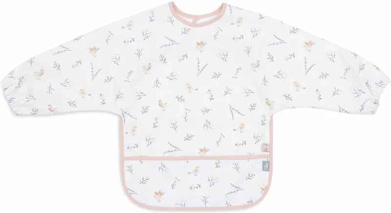 Slab Waterproof met Mouw Lovely Birds by Jollein in Multicolour – product photo