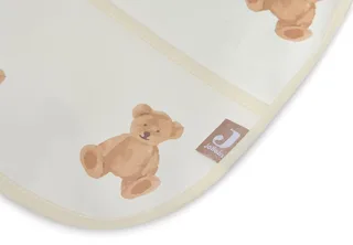 Slab Waterproof met mouw - Polyester - Polyurethaan - Slabbetjes Baby - 40 cm de Jollein en Teddy Bear – photo produit 2 sur 4