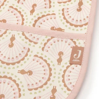 Slab Waterproof met Mouw Soft Plumes by Jollein in Multicolour – product photo 3 of 4