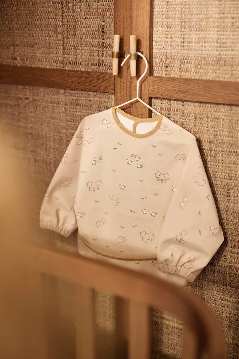 Slab Waterproof met Mouw Woolly van Jollein in Meerkleurig – productfoto