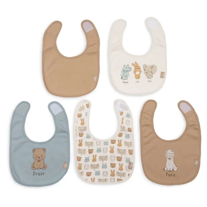 Slabber Jollein Waterproof Jersey Jollies 5-pack by Jollein – product photo 2 of 4