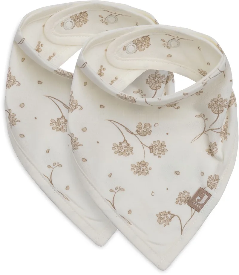 Slabbetjes Bandana - 2 Stuks - 25 cm by Jollein in Leafy Dreams – product photo