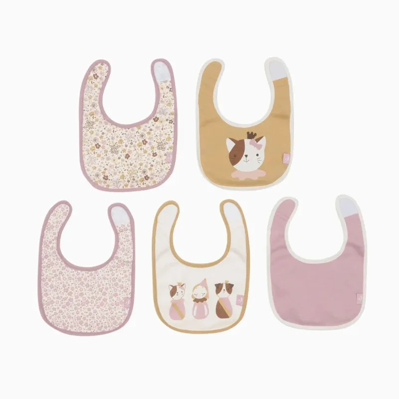 Slabbetjes Waterproof - 5 Stuks - 30 cm från Jollein i Flower Fairies – produktbild 2 av 3