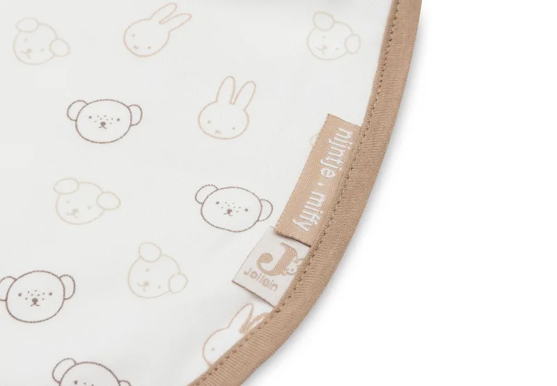 Slabbetjes Waterproof - 5 Stuks - 30 cm van Jollein in Miffy Heads – productfoto 3 van 4