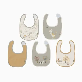Slabbetjes Waterproof - 5 Stuks - 30 cm de Jollein en Tiny Park – photo produit 2 sur 4