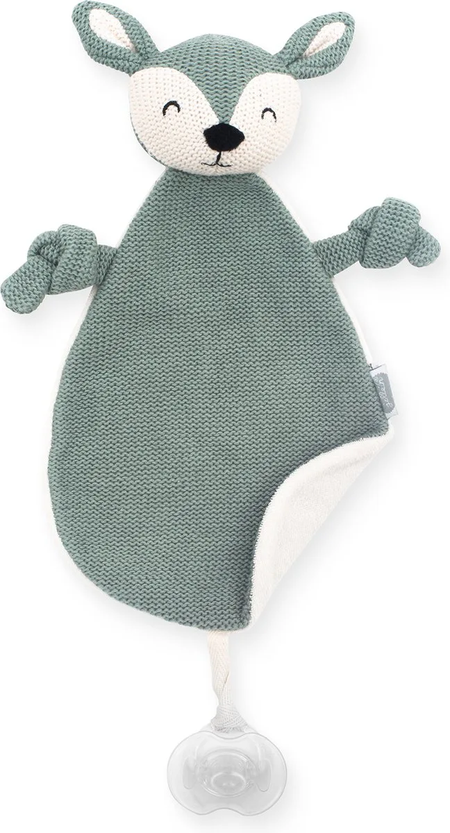 Speendoekje Deer van Jollein in Ash Green – productfoto