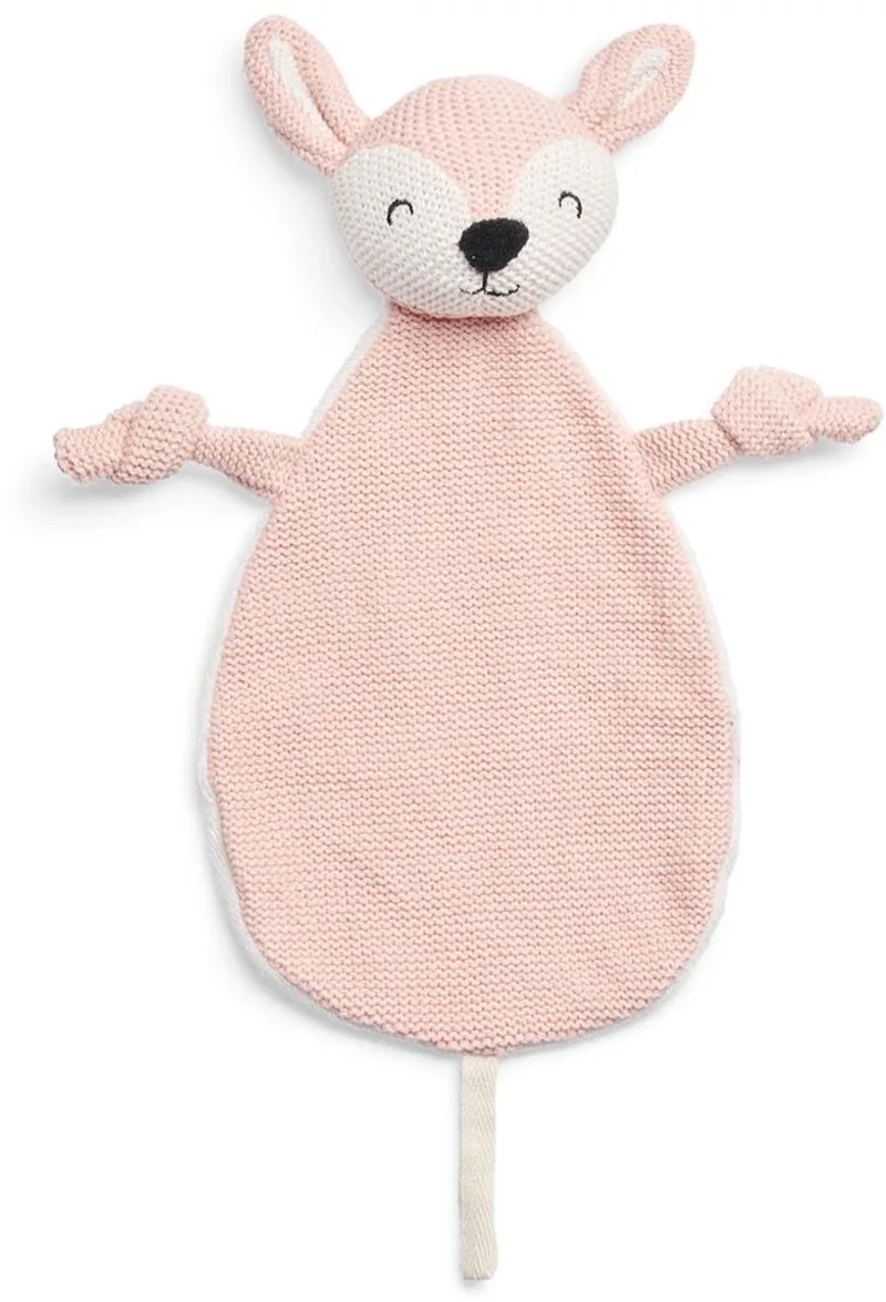 Speendoekje Deer van Jollein in Pale Pink – productfoto