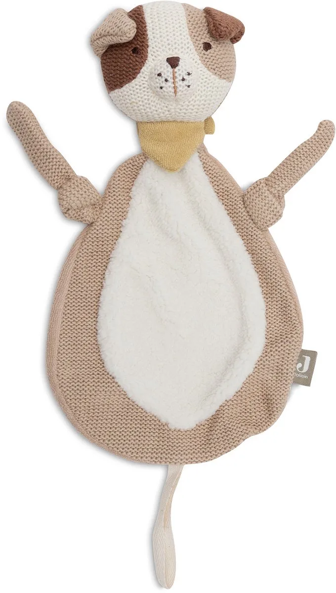 Speendoekje Hond - Baby - 100% Polyester - Mick de Jollein en Dog Mick – photo produit