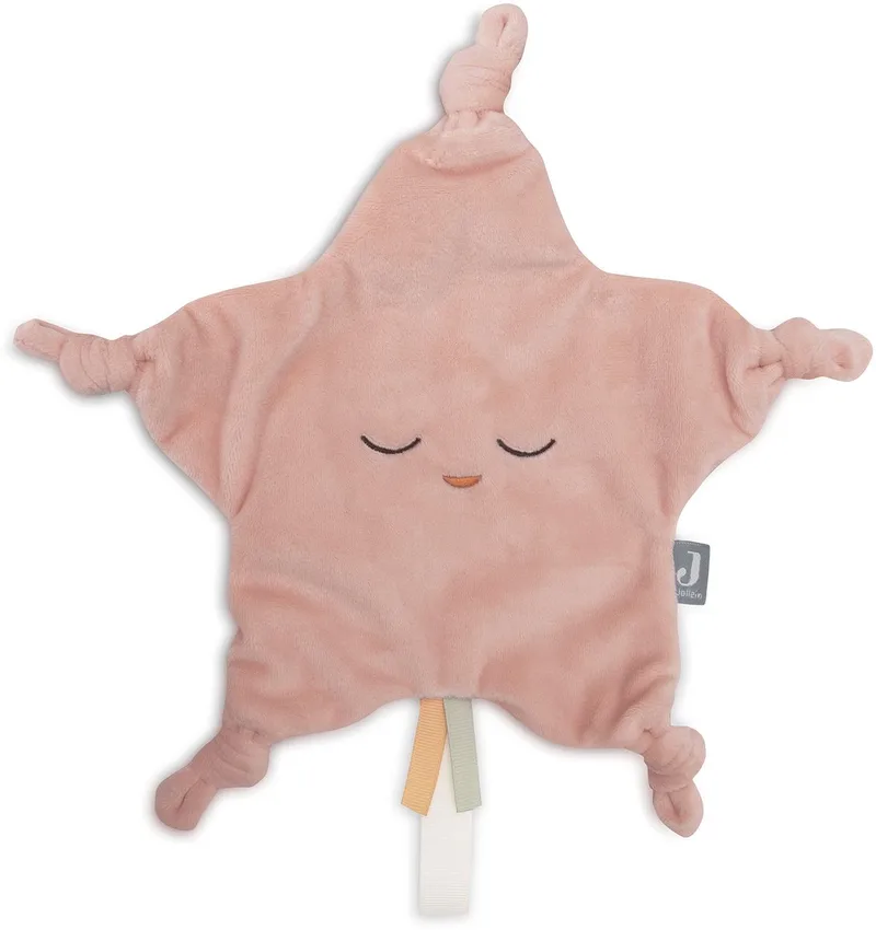 Speendoekje Little Star van Jollein in Wild Rose – productfoto