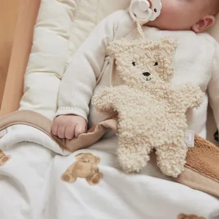 Speendoekje Teddy Bear Naturel van Jollein in Teddy Bear Naturel – productfoto 3 van 4