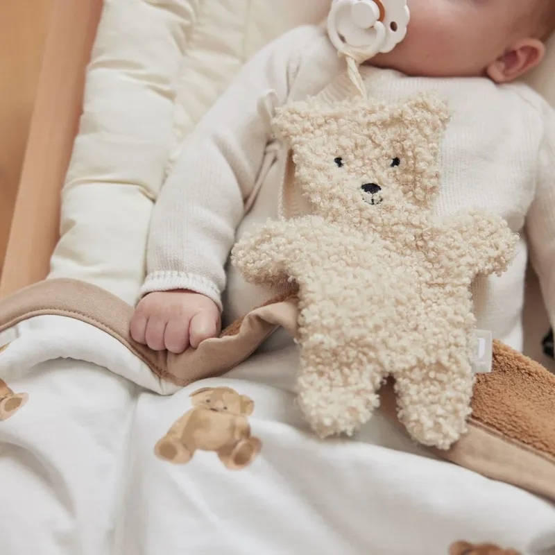 Speendoekje Teddy Bear Naturel van Jollein in Teddy Bear Naturel – productfoto 3 van 4