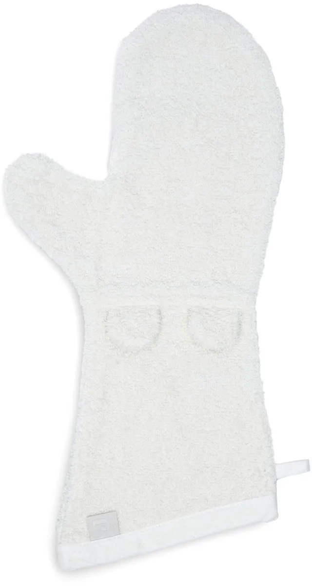 Washand Badstof Ears van Jollein in Ivoor – productfoto
