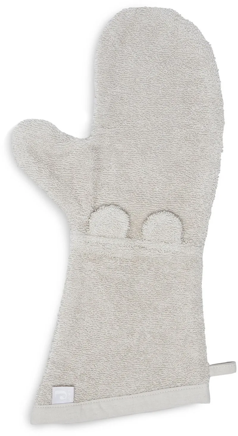 Washand Badstof Ears fra Jollein i Nougat – produktbillede