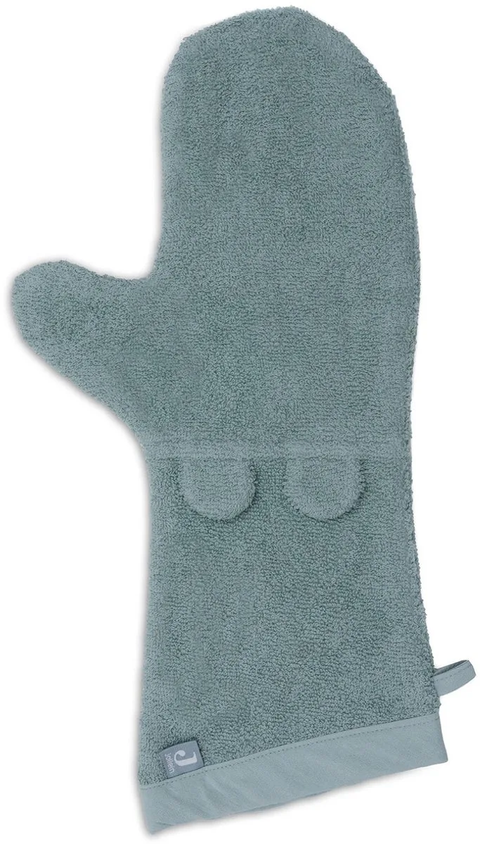 Washand badstof Ears Sea Green van Jollein in Terry Sea Green – productfoto