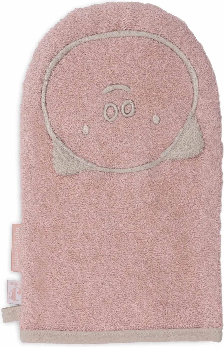 Washand Badstof Grunty van Jollein in Terry Grunty Wild Rose – productfoto