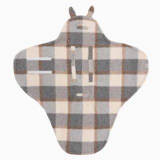 Wikkeldeken Bunny by Jollein in Check Boucle – product photo 4 of 5